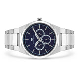 Herren Multifunktionsuhr silber Edelstahl silber