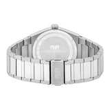 Herren Multifunktionsuhr silber Edelstahl silber