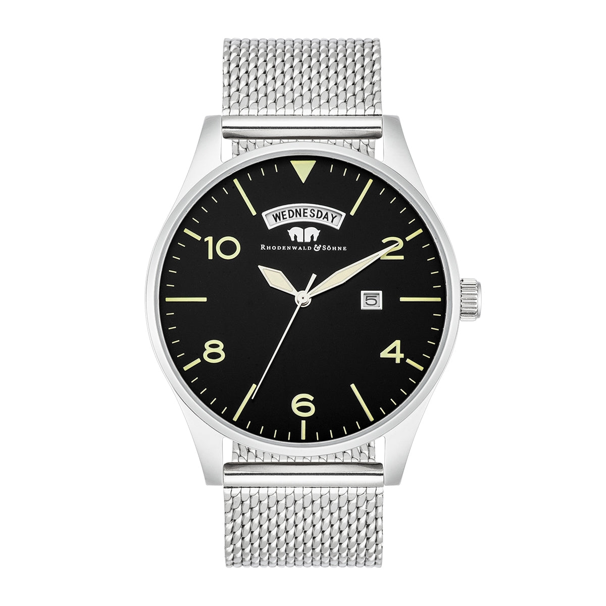 
                  
                    Herren Chronograph silber Edelstahl silber
                  
                