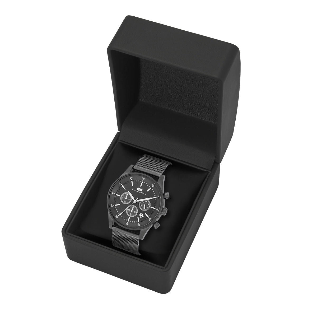 
                  
                    Herren Chronograph grau Edelstahl grau
                  
                