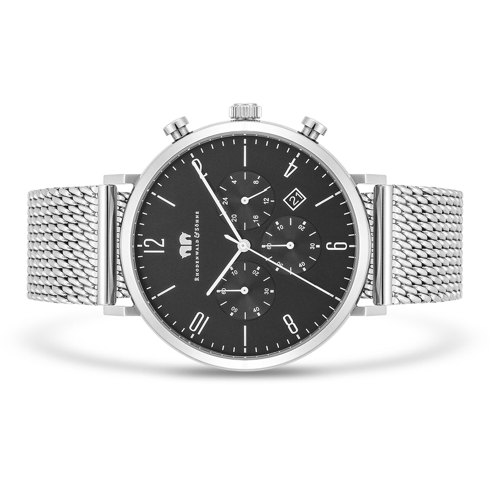 
                  
                    Herren Chronograph silber Edelstahl silber
                  
                