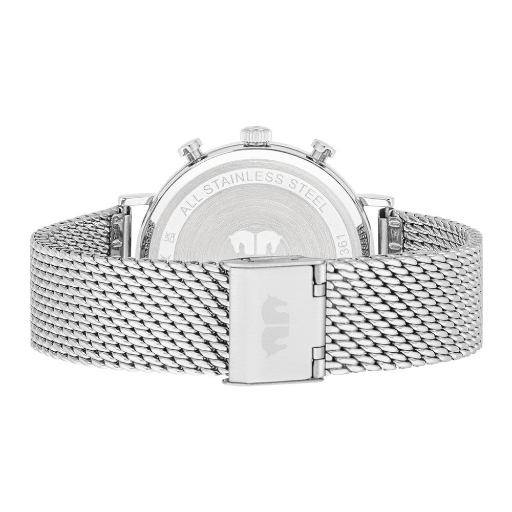 
                  
                    Herren Chronograph silber Edelstahl silber
                  
                