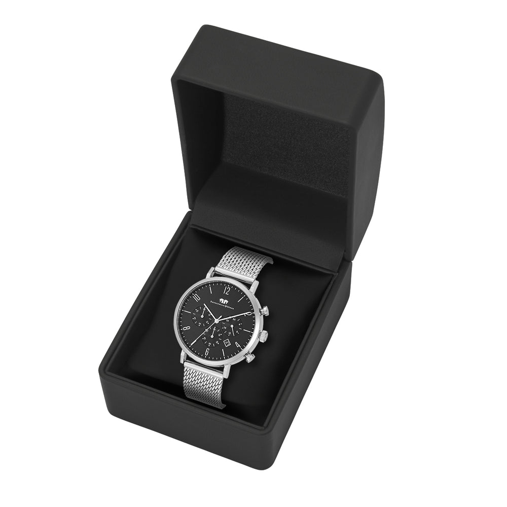 
                  
                    Herren Chronograph silber Edelstahl silber
                  
                