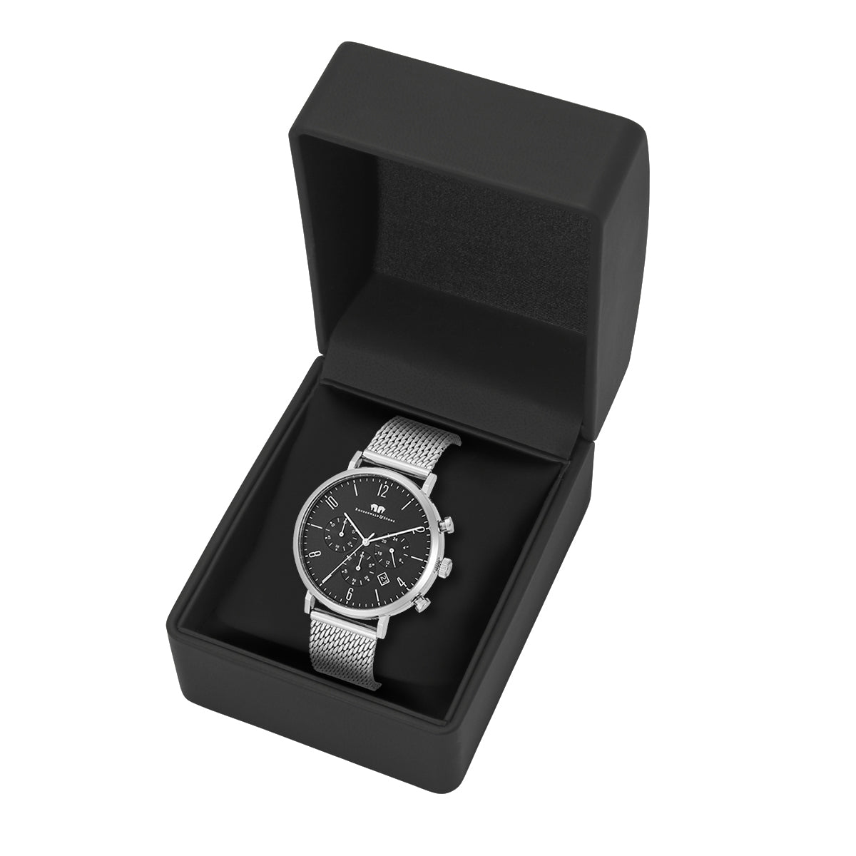 
                  
                    Herren Chronograph silber Edelstahl silber
                  
                