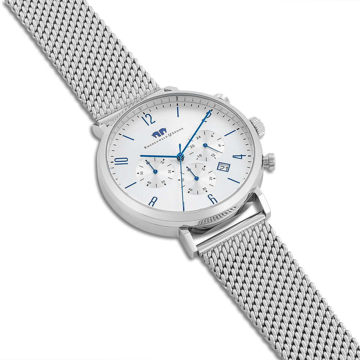 
                  
                    Herren Chronograph silber Edelstahl silber
                  
                