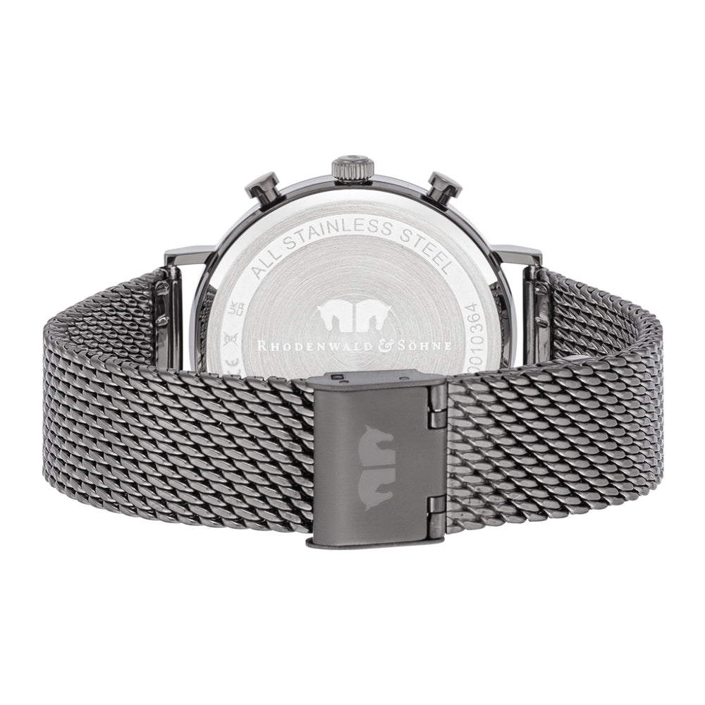 
                  
                    Herren Chronograph grau Edelstahl grau
                  
                