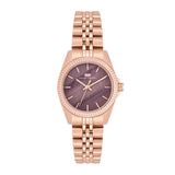 Damen Quarzuhr roségold Edelstahl roségold