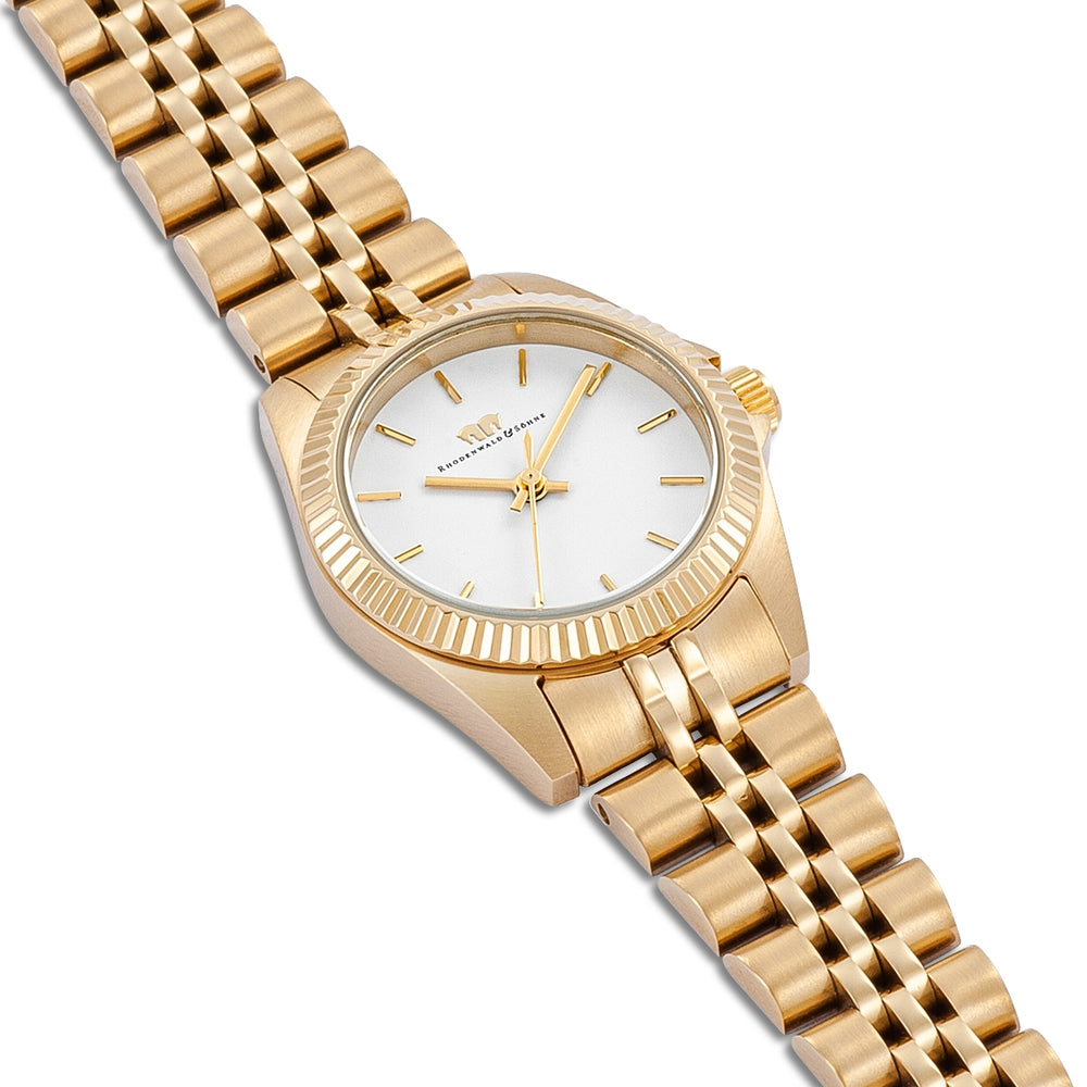 
                  
                    Damen Quarzuhr gelbgold Edelstahl gelbgold
                  
                