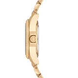 Damen Quarzuhr gelbgold Edelstahl gelbgold