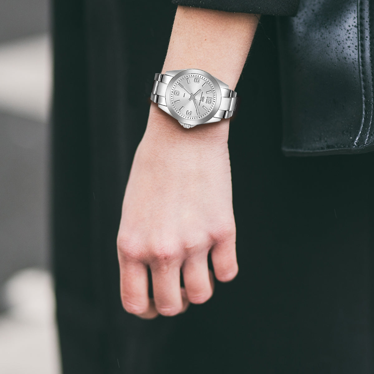 
                  
                    Damen Quarzuhr silber Edelstahl silber
                  
                