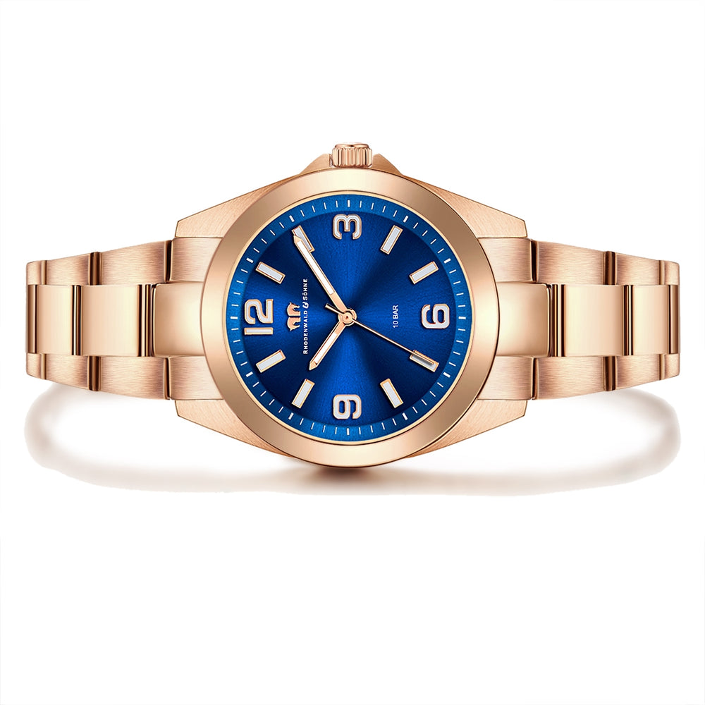 
                  
                    Damen Quarzuhr roségold Edelstahl roségold
                  
                