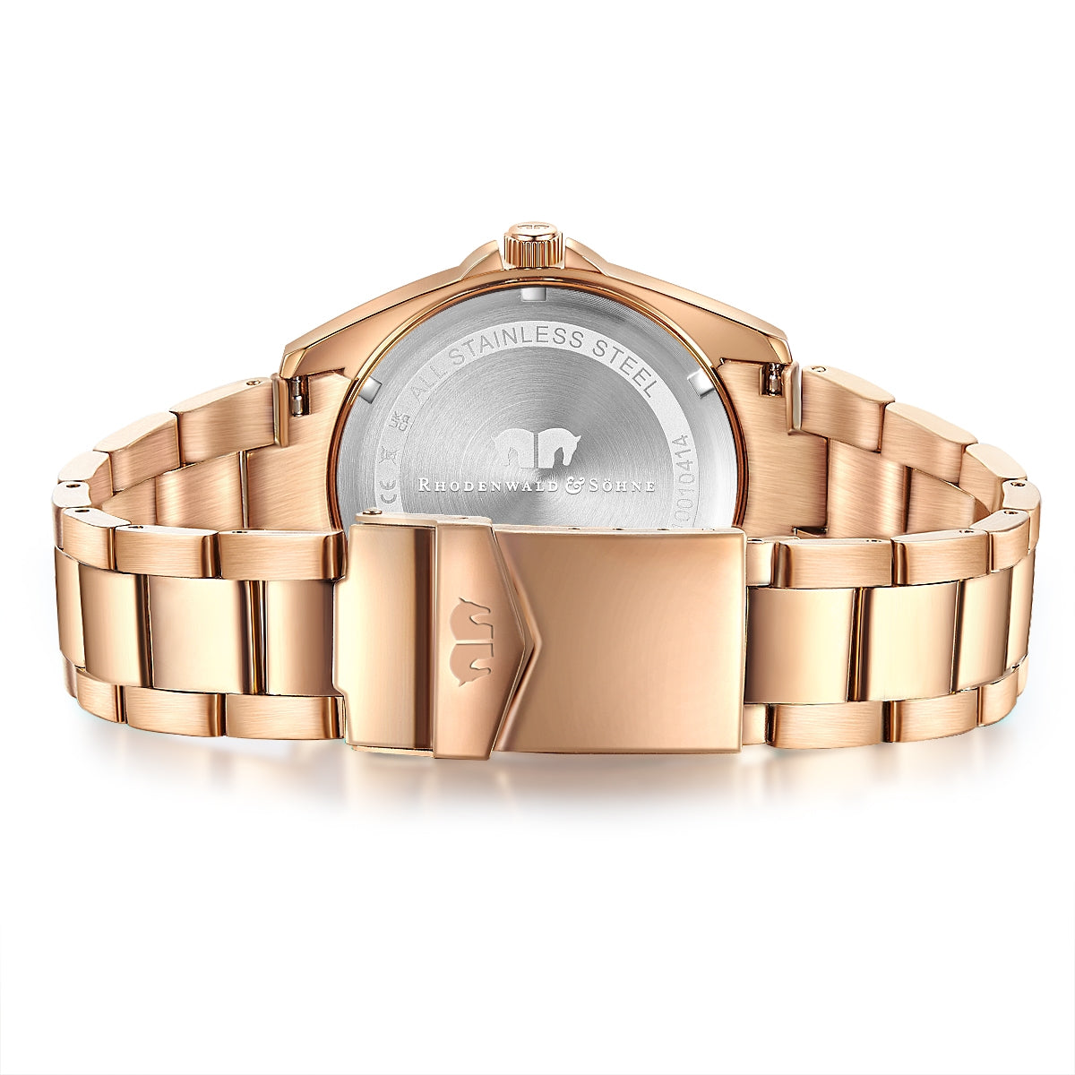 
                  
                    Damen Quarzuhr roségold Edelstahl roségold
                  
                
