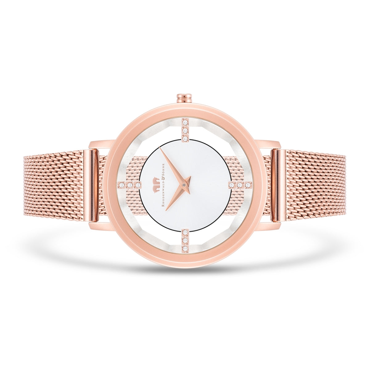 
                  
                    Damen Quarzuhr roségold Edelstahl roségold
                  
                