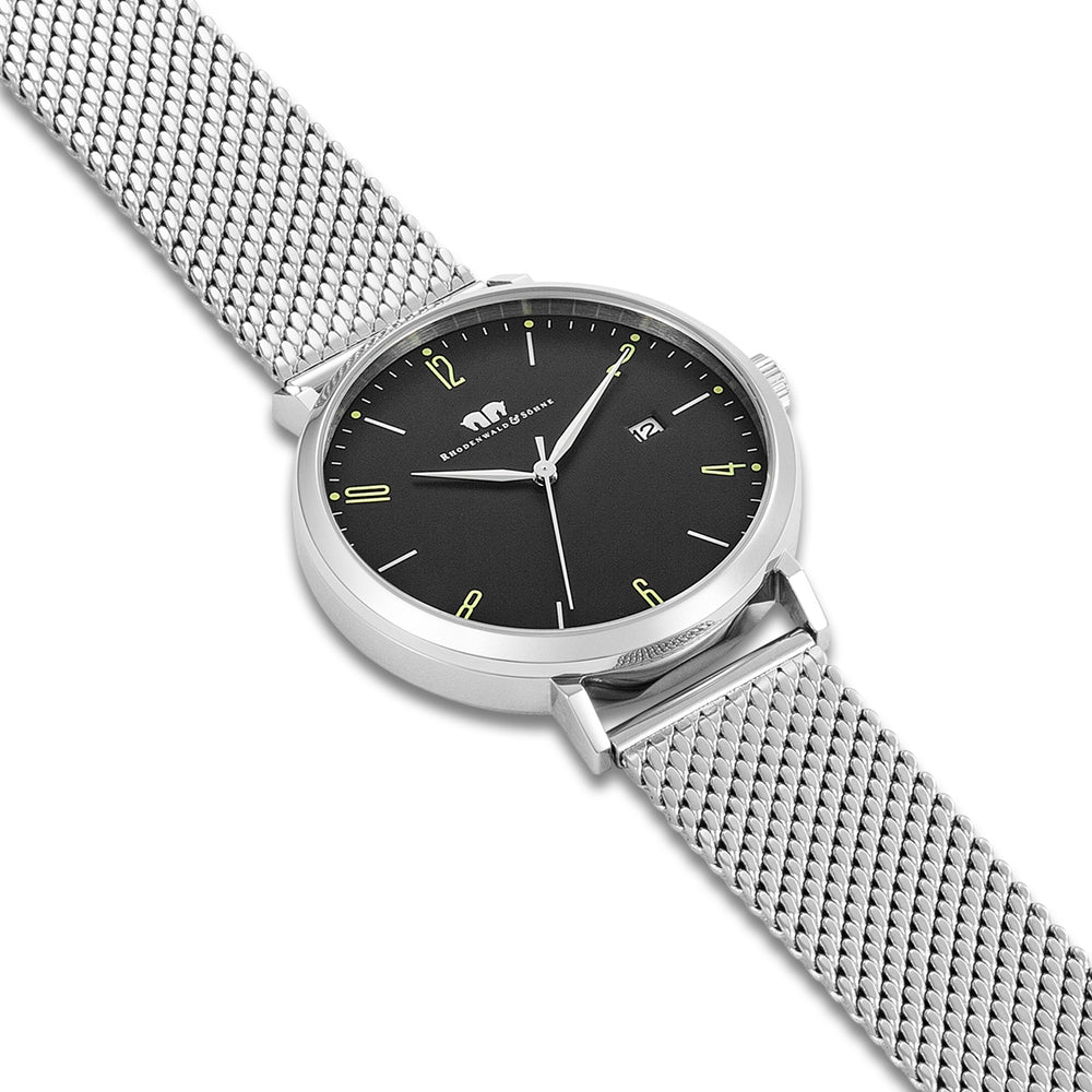 
                  
                    Herren Quarzuhr silber Edelstahl silber
                  
                