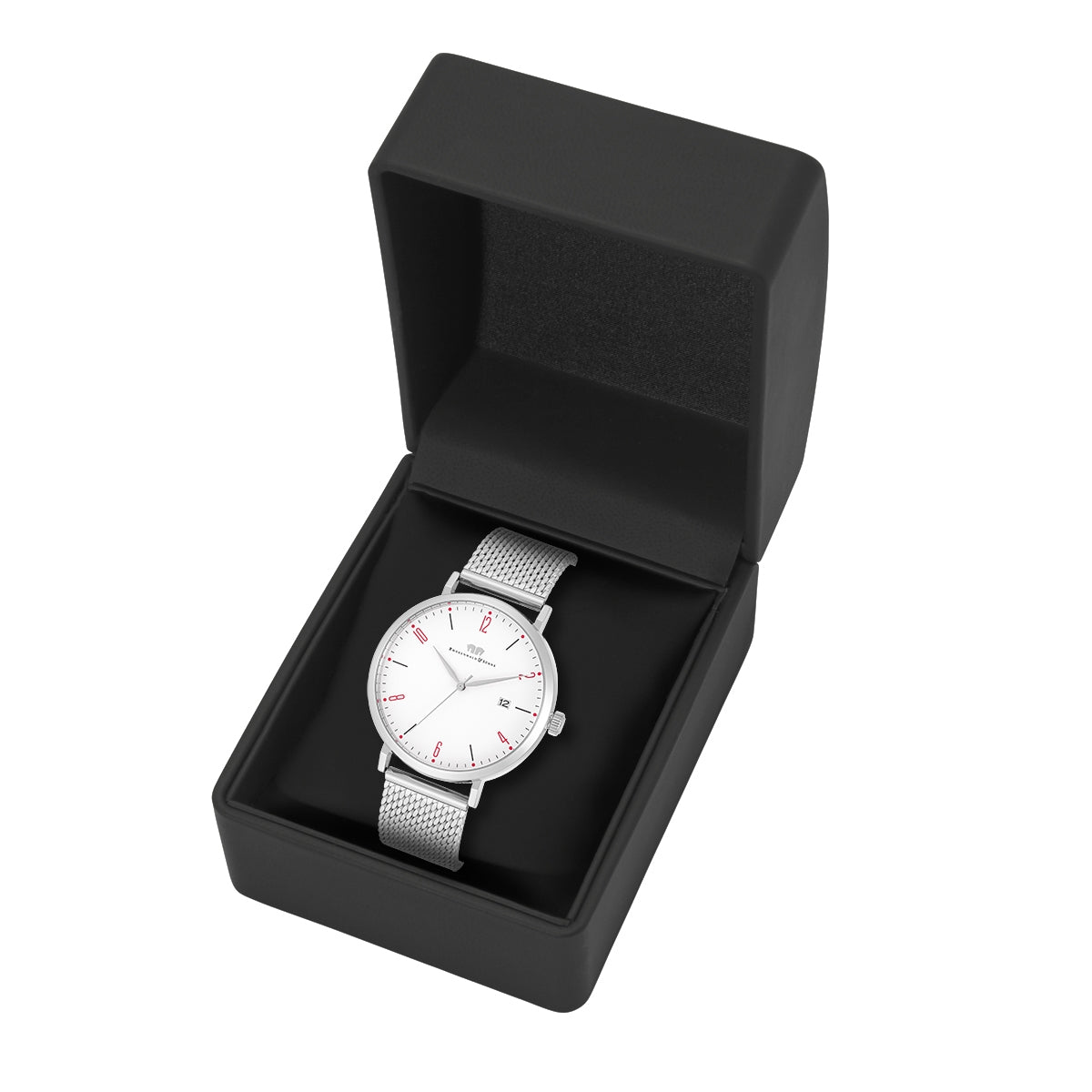 
                  
                    Herren Quarzuhr silber Edelstahl silber
                  
                