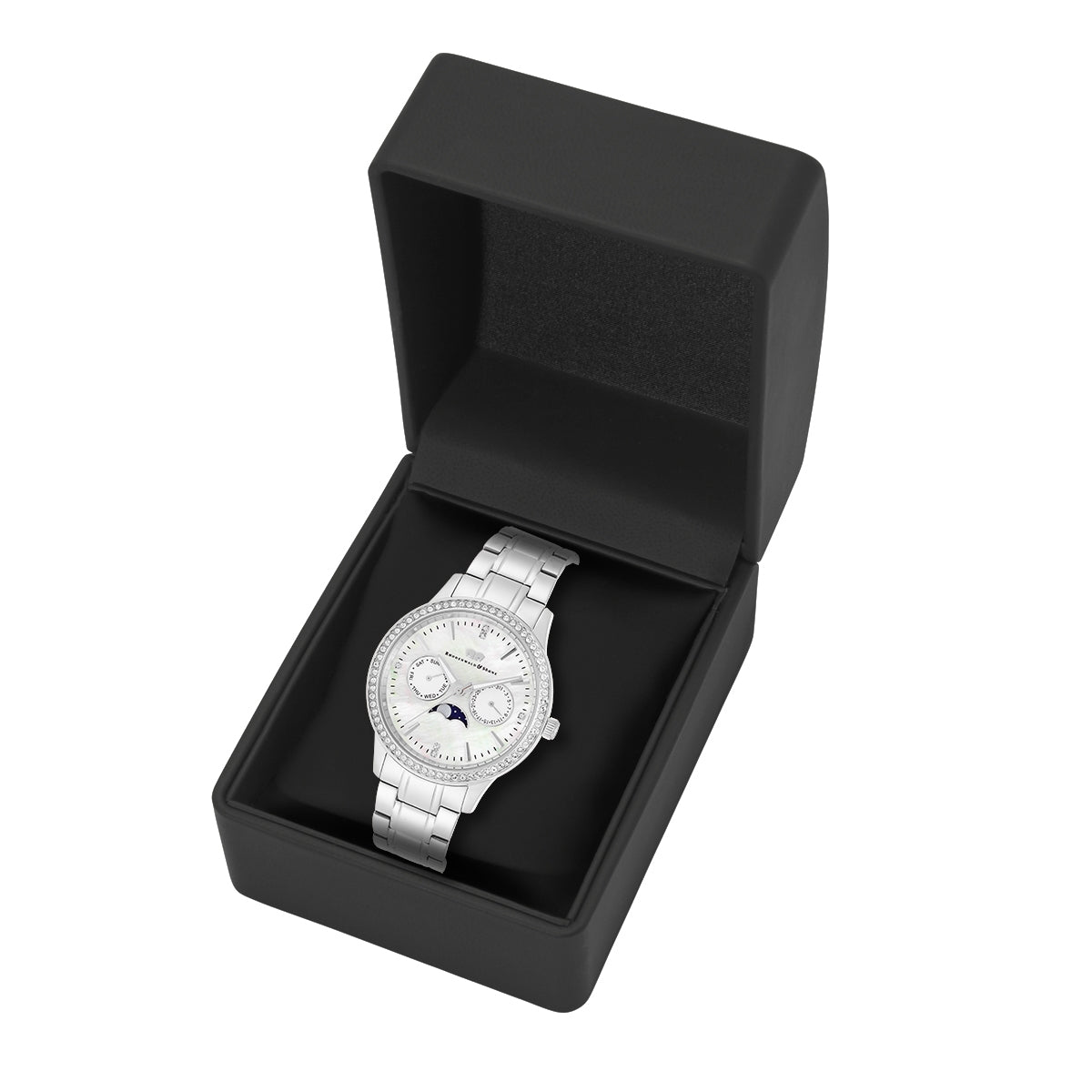 
                  
                    Damen Multifunktionsuhr silber Edelstahl silber
                  
                
