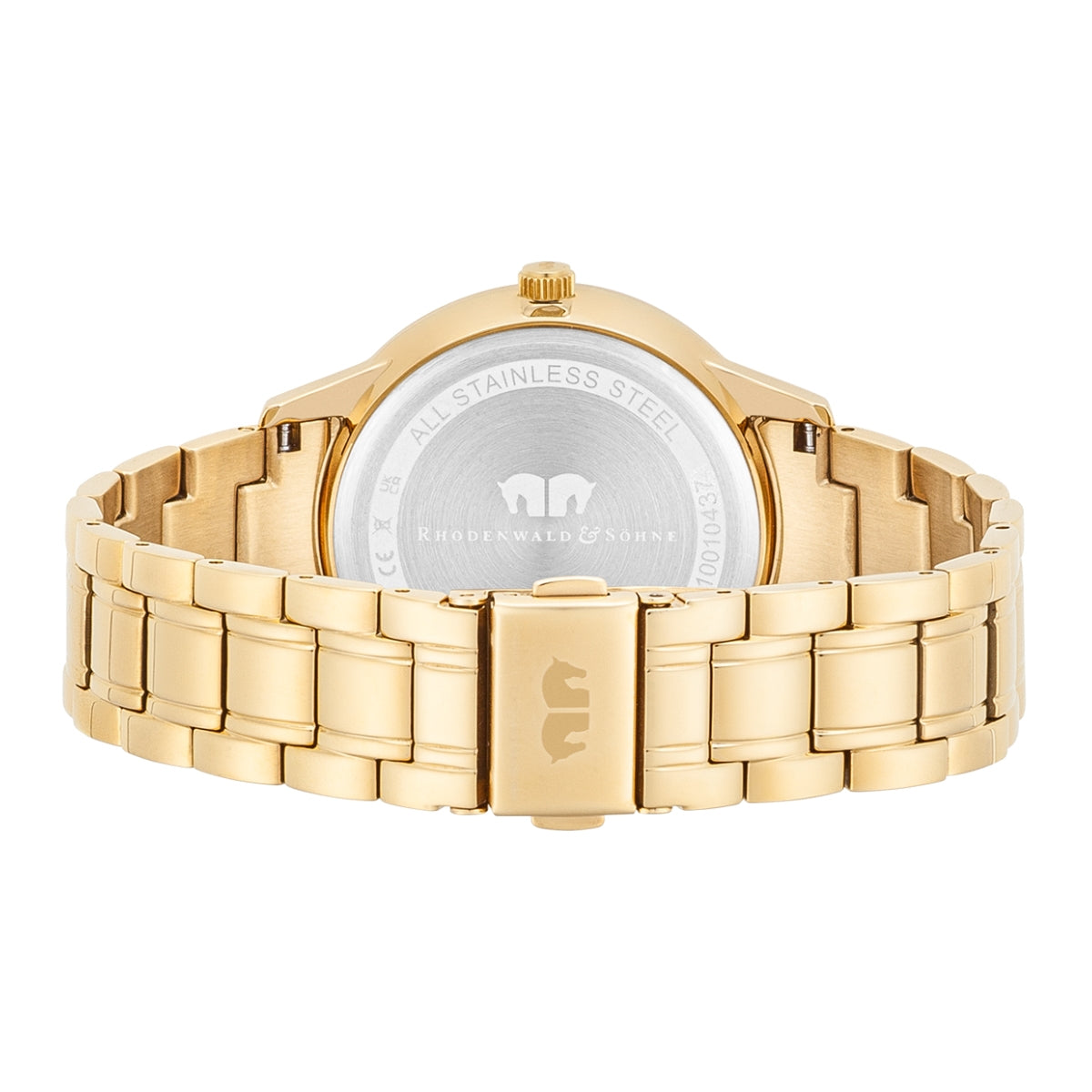 
                  
                    Damen Multifunktionsuhr gelbgold Edelstahl gelbgold
                  
                