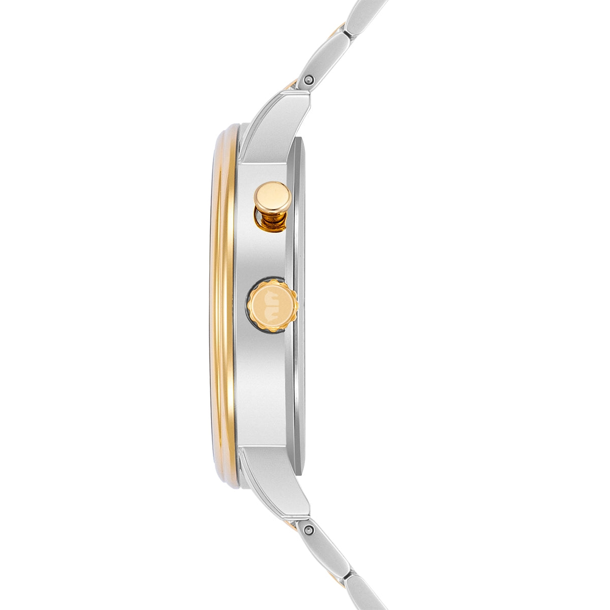 
                  
                    Herren Multifunktionsuhr gelbgold Edelstahl silber/gelbgold
                  
                