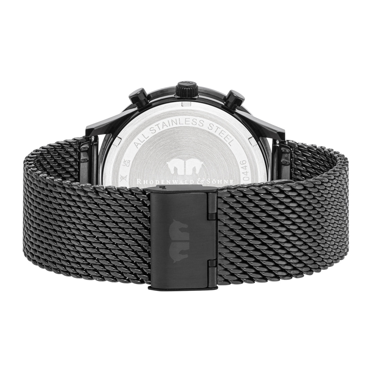 
                  
                    Herren Chronograph schwarz Edelstahl schwarz
                  
                