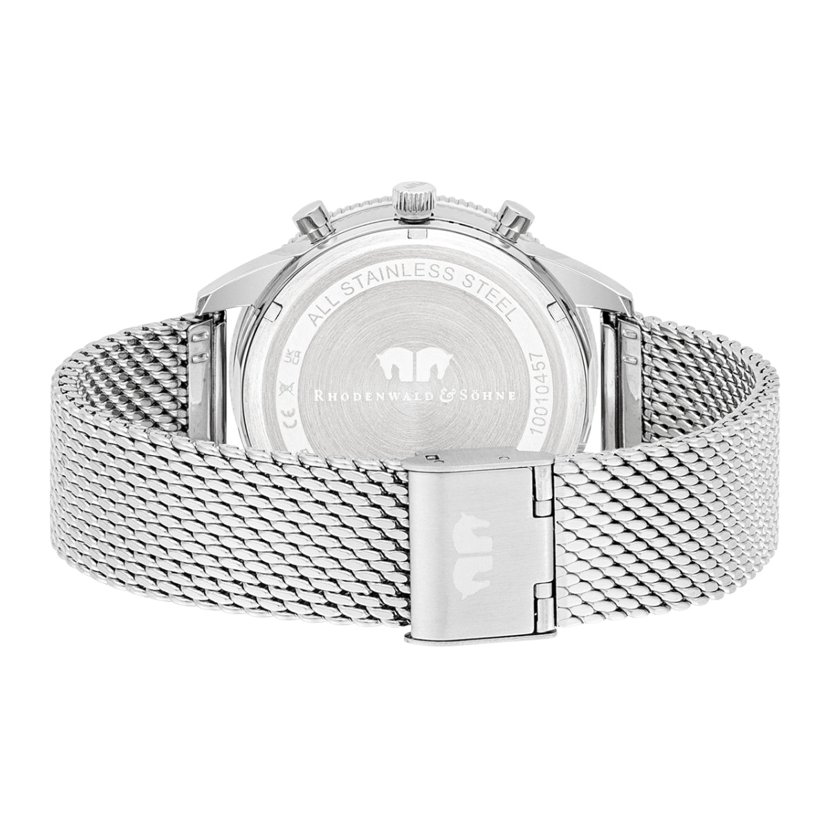 
                  
                    Herren Chronograph silber Edelstahl silber
                  
                