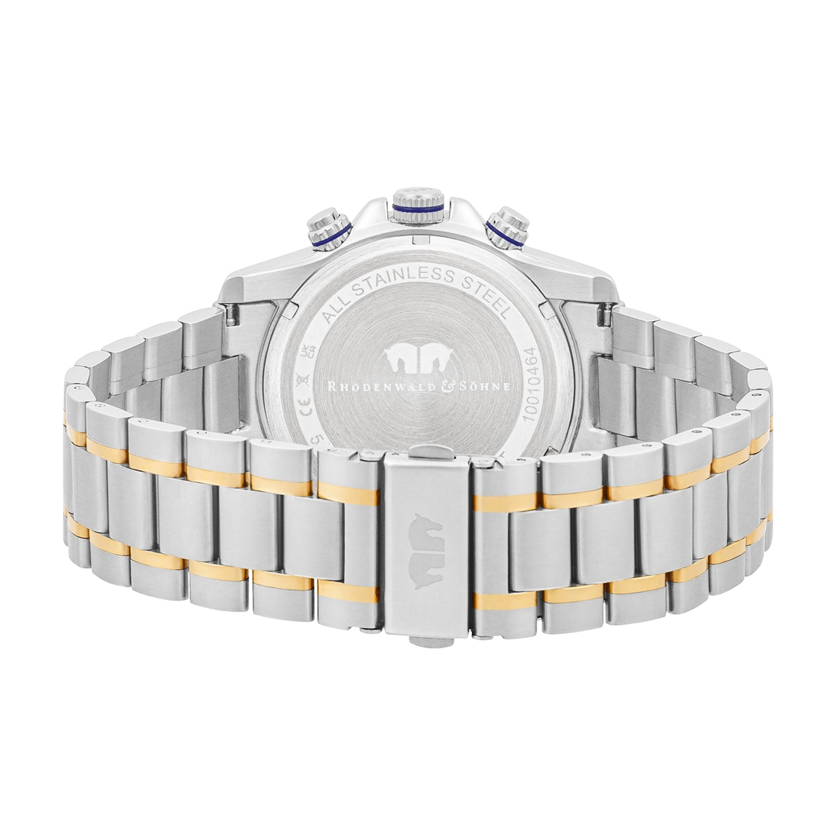 
                  
                    Herren Chronograph silber/gelbgold Edelstahl silber/gelbgold
                  
                