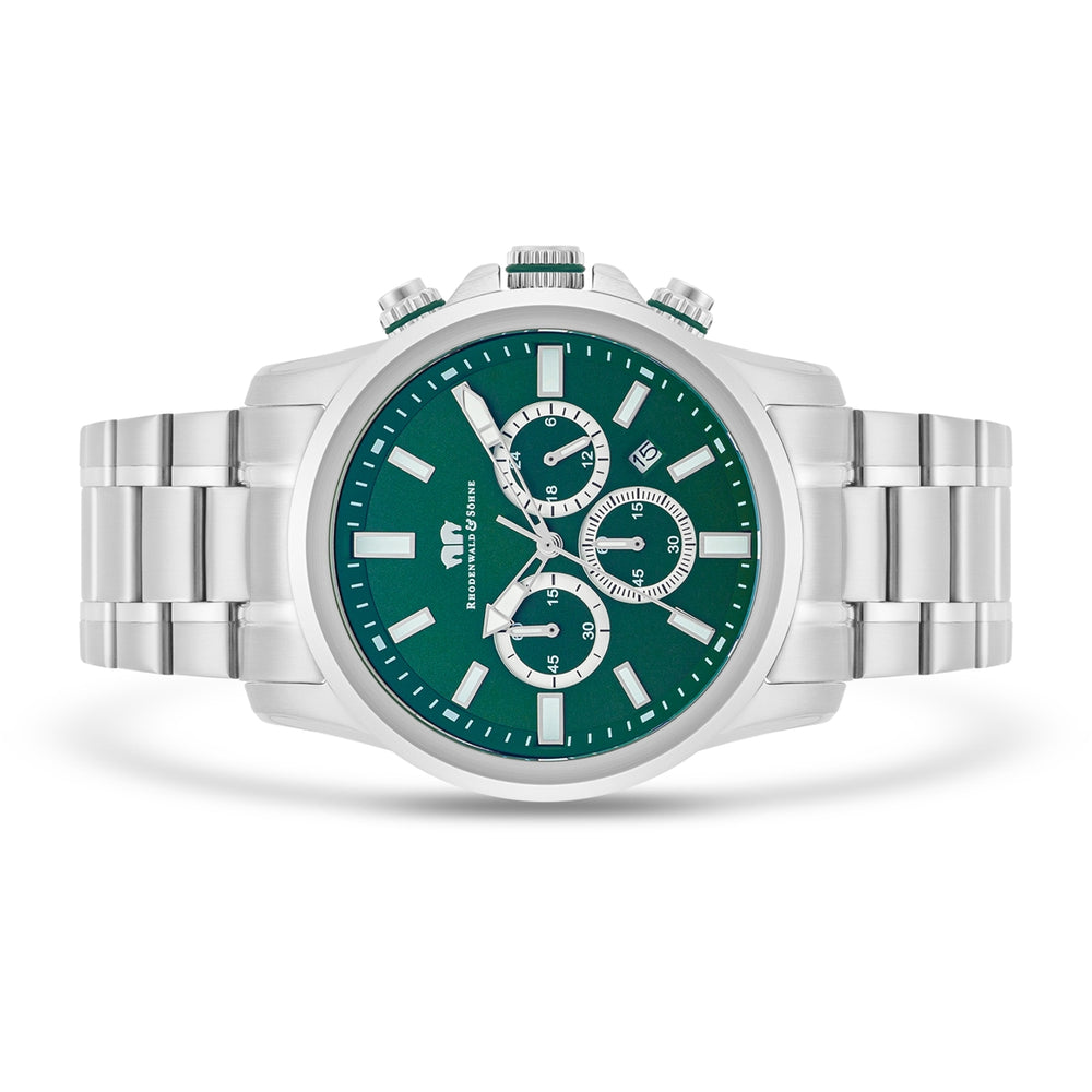 
                  
                    Herren Chronograph silber Edelstahl silber
                  
                