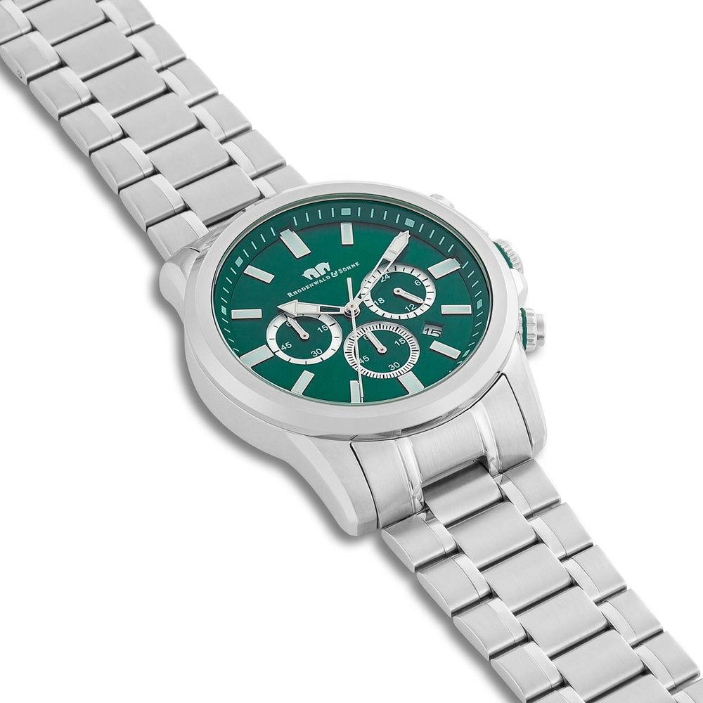 
                  
                    Herren Chronograph silber Edelstahl silber
                  
                