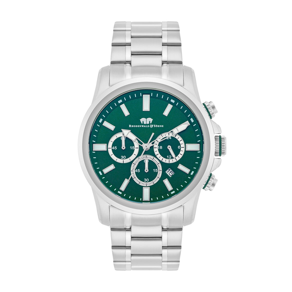 
                  
                    Herren Chronograph silber Edelstahl silber
                  
                