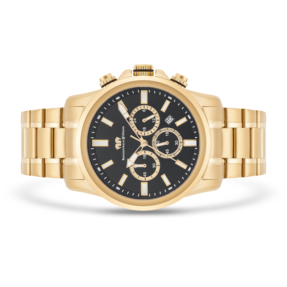 
                  
                    Herren Chronograph gelbgold Edelstahl gelbgold
                  
                