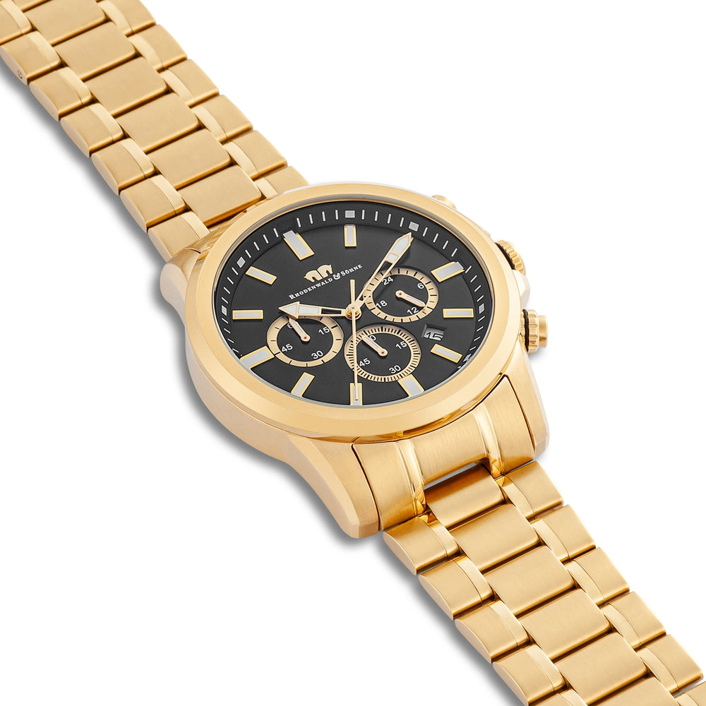 
                  
                    Herren Chronograph gelbgold Edelstahl gelbgold
                  
                