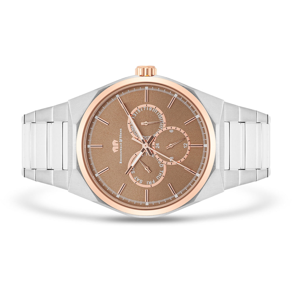 
                  
                    Herren Quarzuhr roségold/silber Edelstahl silber
                  
                