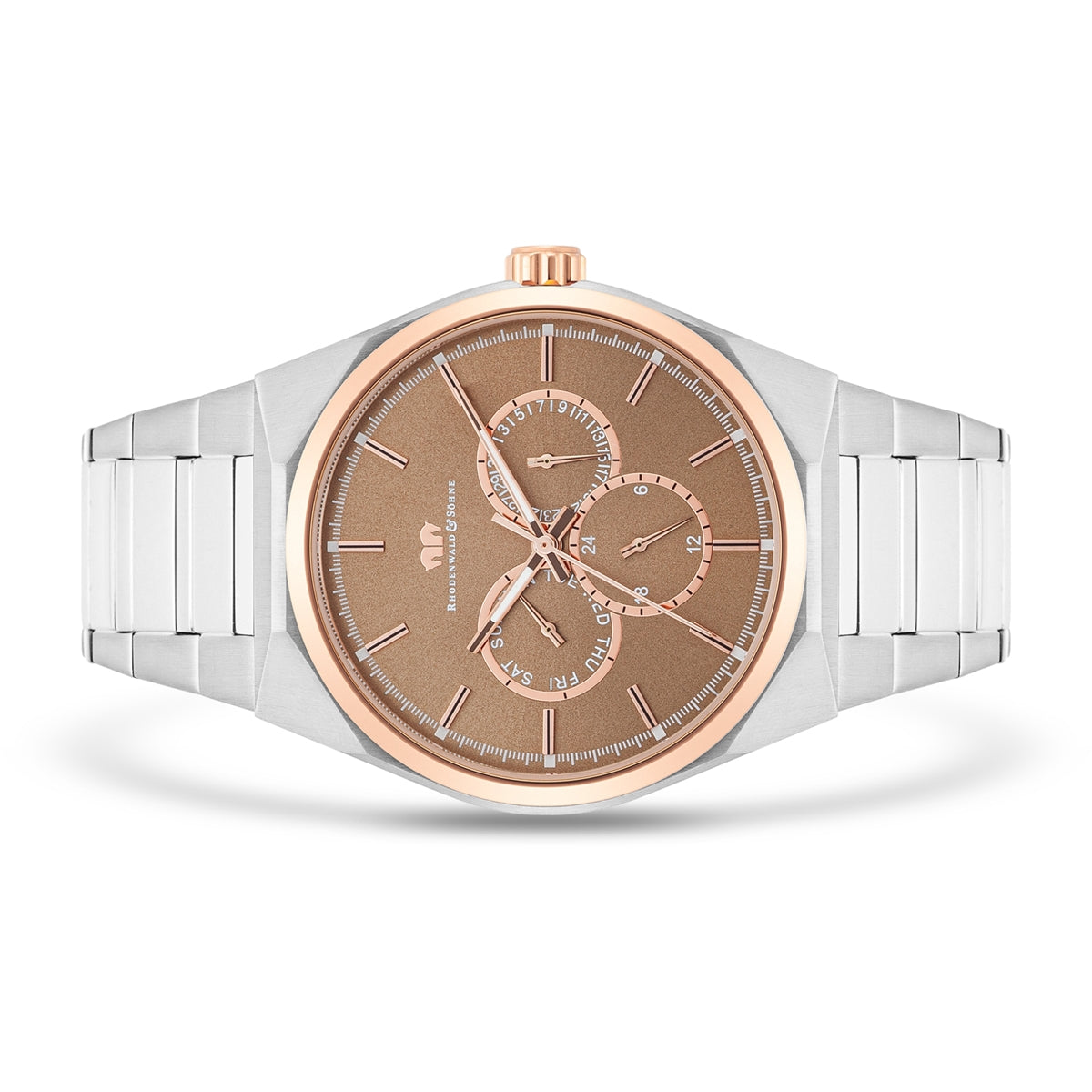 
                  
                    Herren Quarzuhr roségold/silber Edelstahl silber
                  
                