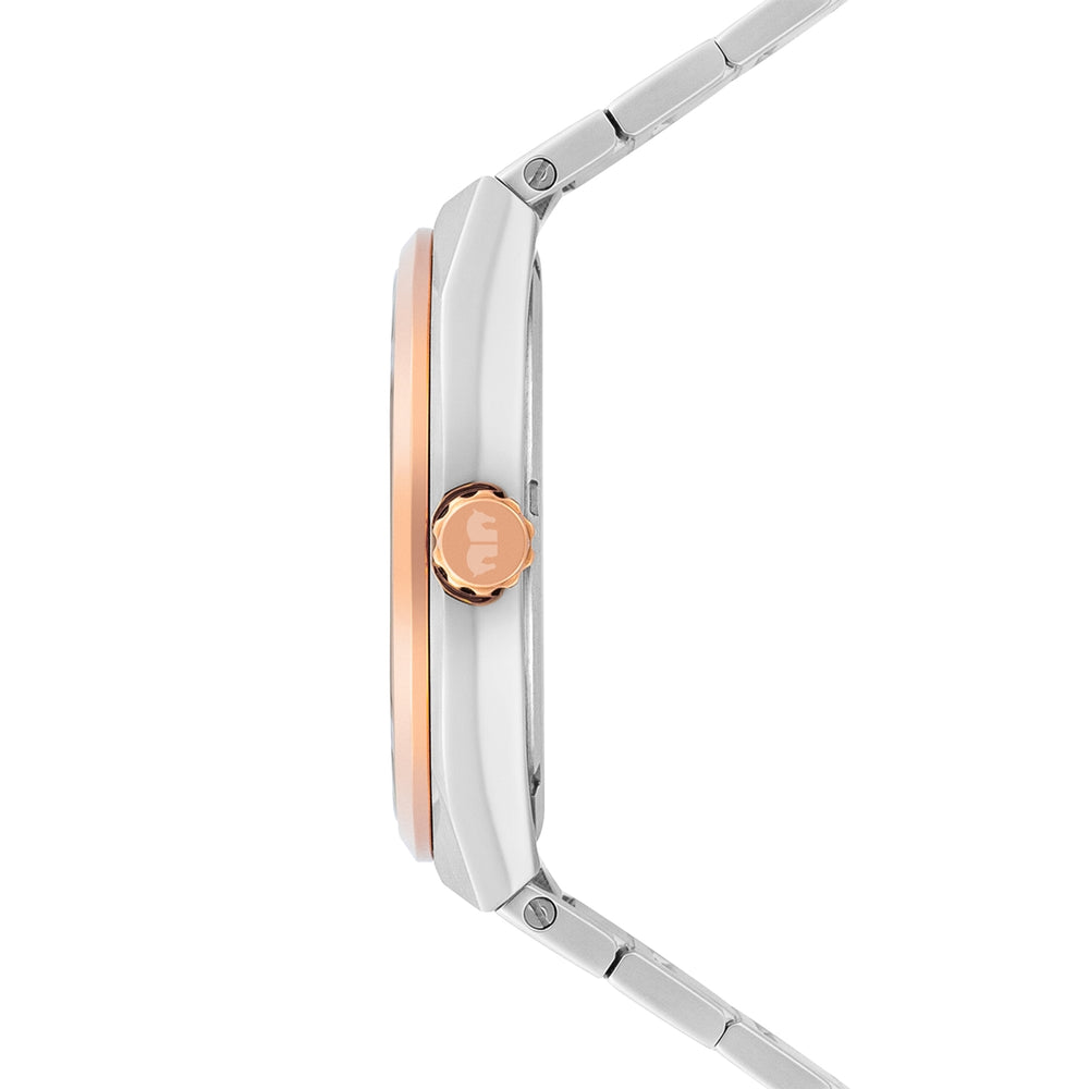 
                  
                    Herren Quarzuhr roségold/silber Edelstahl silber
                  
                