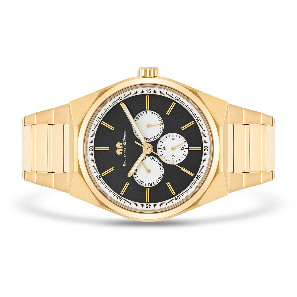 
                  
                    Herren Quarzuhr gelbgold Edelstahl gelbgold
                  
                