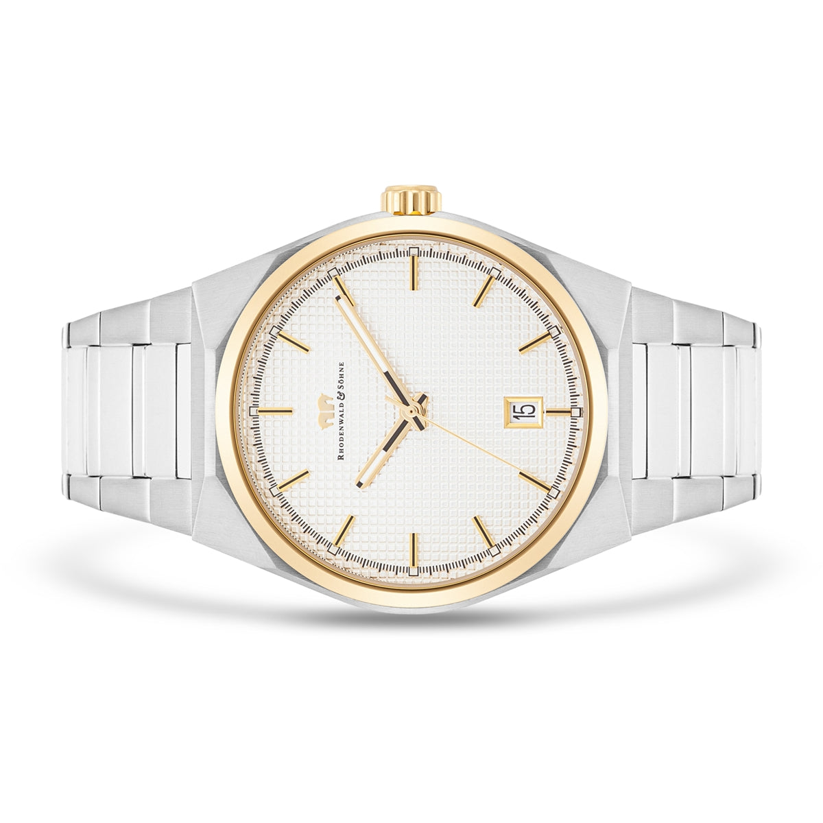 
                  
                    Herren Quarzuhr gelbgold/silber Edelstahl silber
                  
                