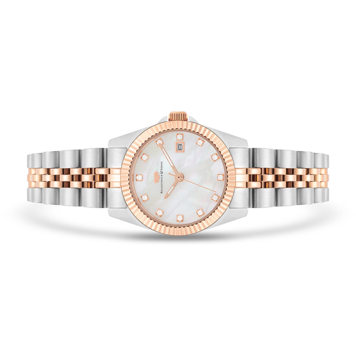 
                  
                    Damen Quarzuhr roségold/silber Edelstahl silber/roségold
                  
                
