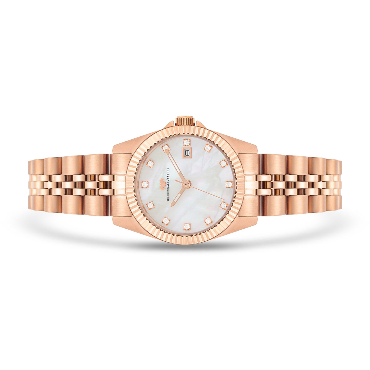 
                  
                    Damen Quarzuhr roségold Edelstahl roségold
                  
                