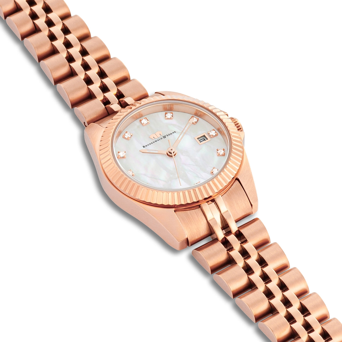 
                  
                    Damen Quarzuhr roségold Edelstahl roségold
                  
                