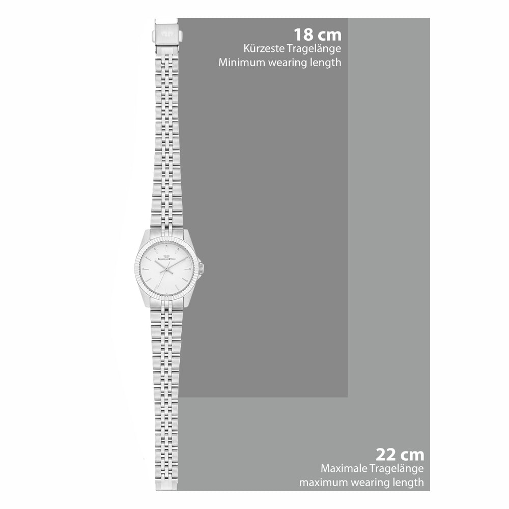 
                  
                    Damen Quarzuhr silber Edelstahl silber
                  
                