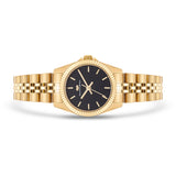 Damen Quarzuhr gelbgold Edelstahl gelbgold
