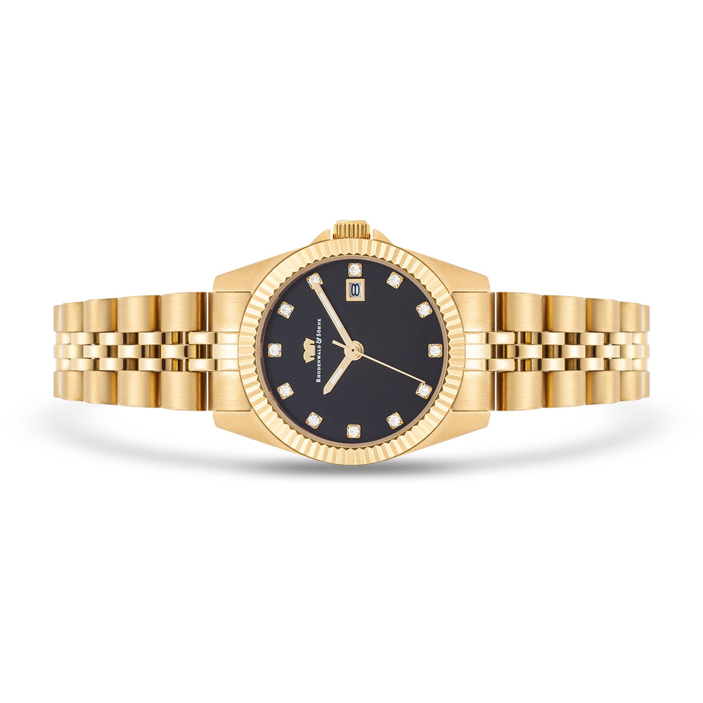 
                  
                    Damen Quarzuhr gelbgold Edelstahl gelbgold
                  
                