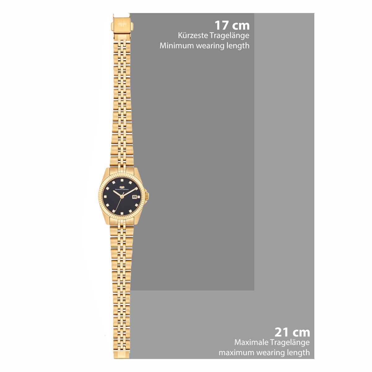 
                  
                    Damen Quarzuhr gelbgold Edelstahl gelbgold
                  
                