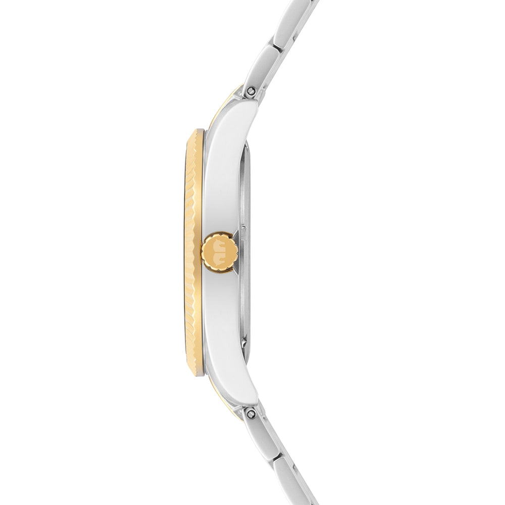 
                  
                    Herren Quarzuhr gelbgold/silber Edelstahl silber/gelbgold
                  
                
