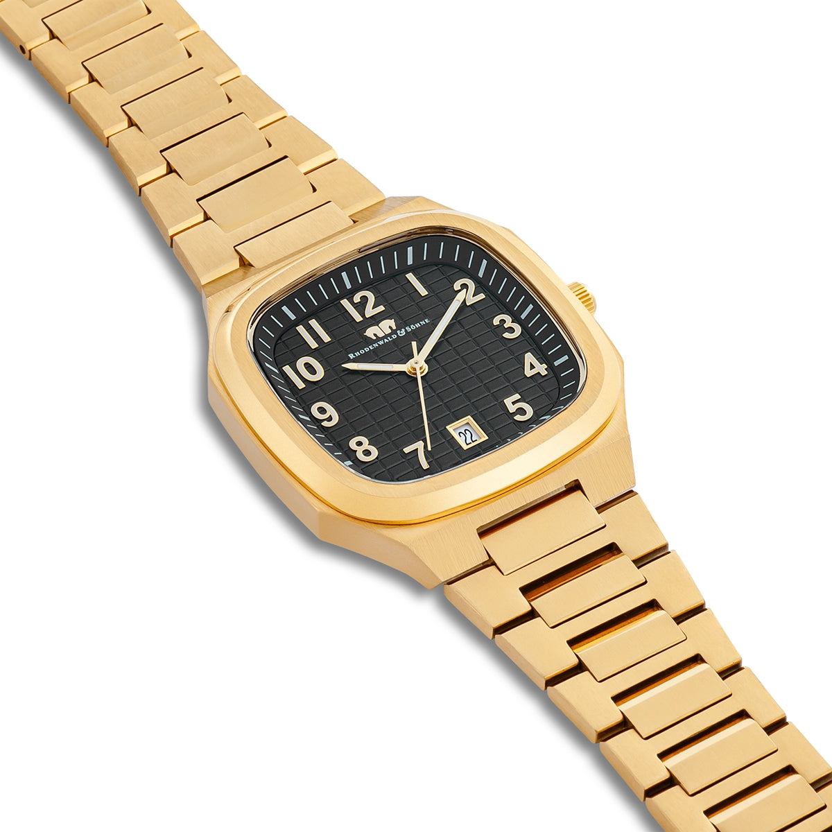 
                  
                    Herren Quarzuhr gelbgold Edelstahl gelbgold
                  
                