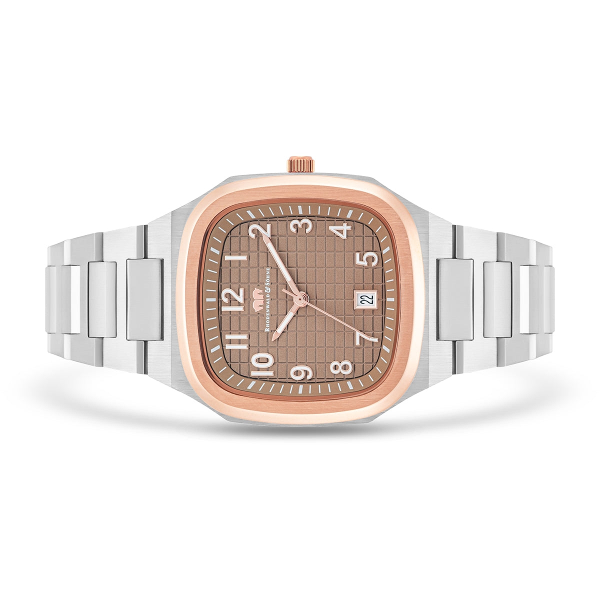 
                  
                    Herren Quarzuhr roségold/silber Edelstahl silber
                  
                