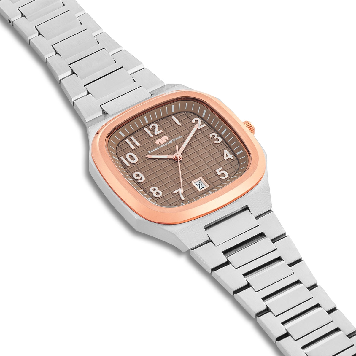 
                  
                    Herren Quarzuhr roségold/silber Edelstahl silber
                  
                