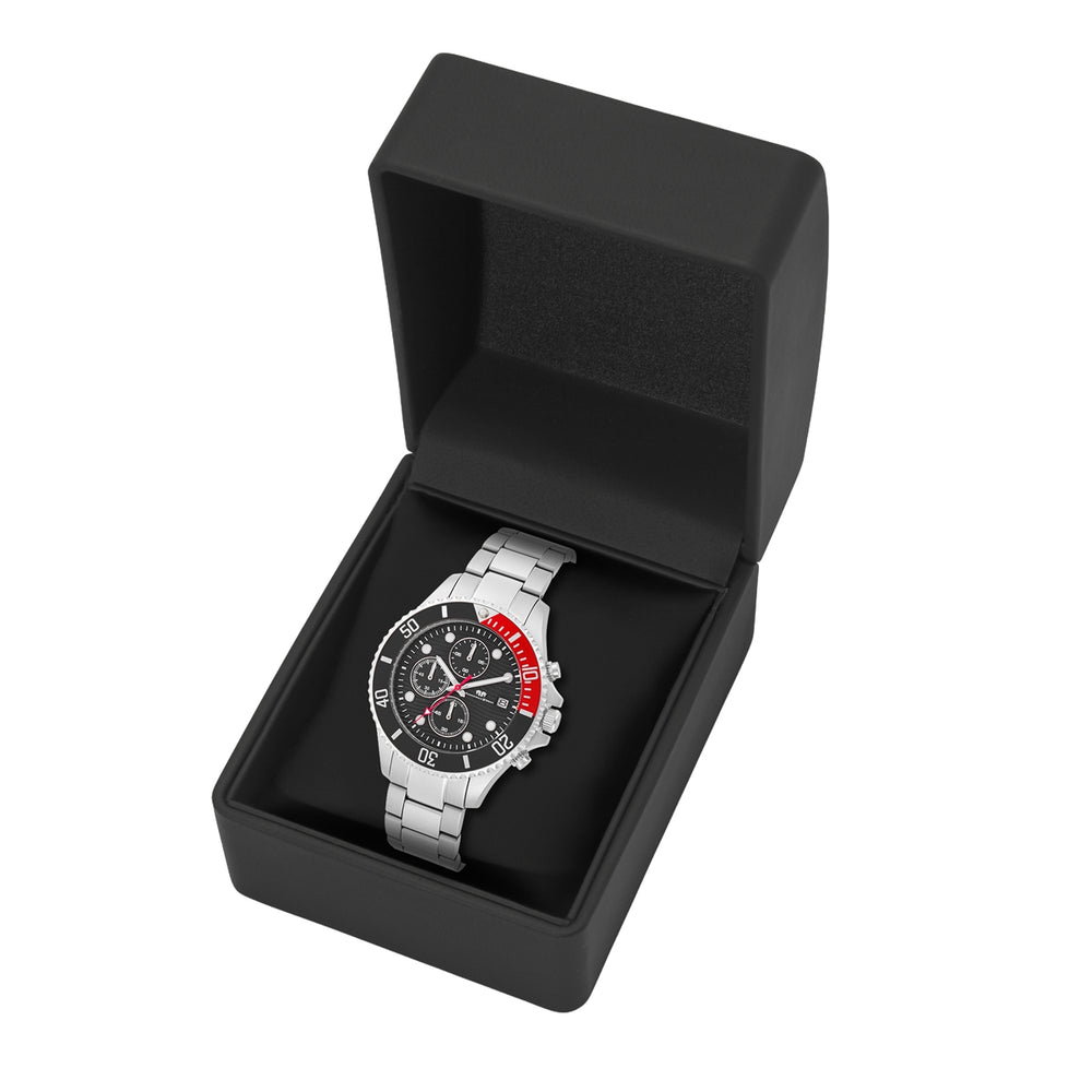 
                  
                    Herren Chronograph silber Edelstahl silber
                  
                