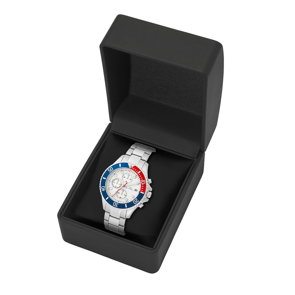 
                  
                    Herren Chronograph silber Edelstahl silber
                  
                