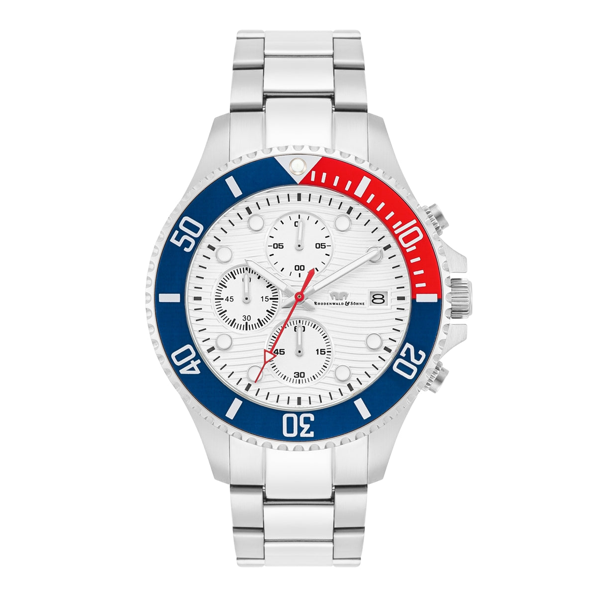 
                  
                    Herren Chronograph silber Edelstahl silber
                  
                
