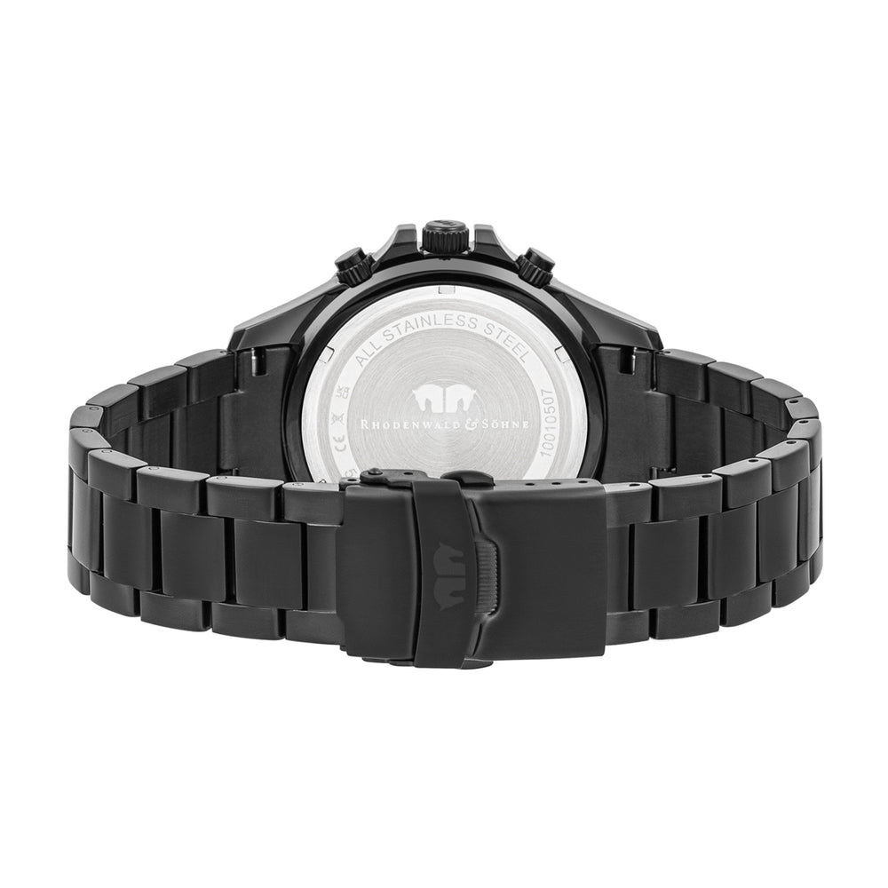 
                  
                    Herren Chronograph schwarz Edelstahl schwarz
                  
                